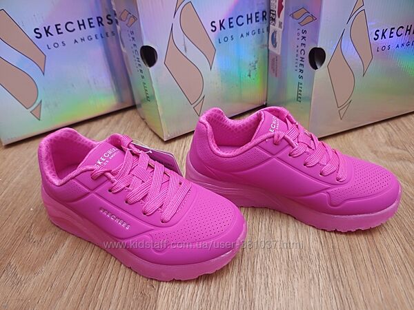 Кросівки дитячі детские кроссовки skechers street uno lite-in zone