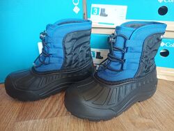 Дитячі зимові чоботи черевики columbia powderbug snowlite lace snow сапоги