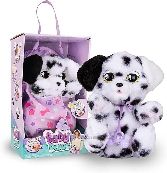 Інтерактивна іграшка Baby Paws Dalmatian Puppy Цуценя Далматинець Спотті 