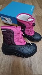 Дитячі зимові черевики зимние сапоги columbia youth powderbug snowlite lace