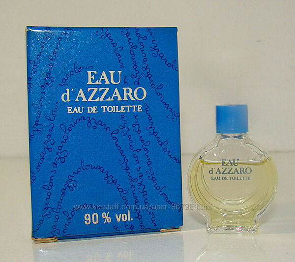 Мініатюра Azzaro Eau d&acuteAzzaro. Оригінал
