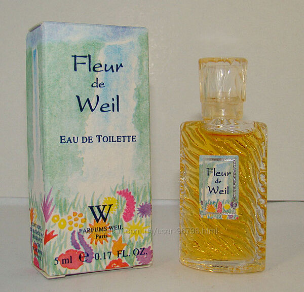 Мініатюра Weil Fleur de Weil. Оригінал. Вінтаж