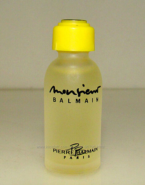 Мініатюра Monsieur Balmain Pierre Balmain. Оригінал. Вінтаж