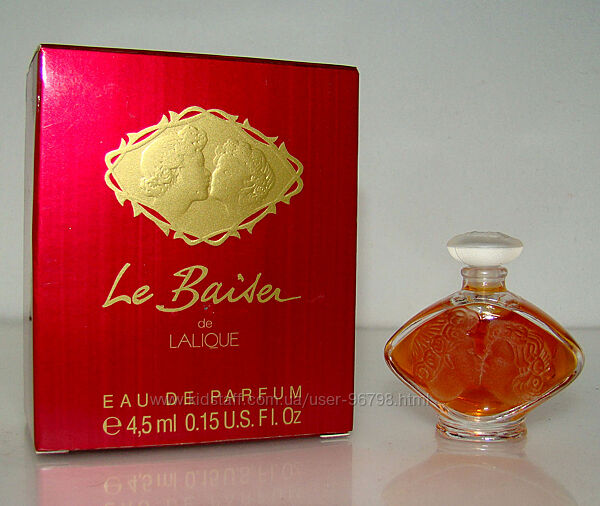 Мініатюра Lalique Le Baiser. Оригінал. Вінтаж.