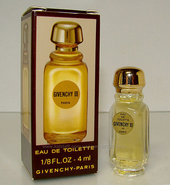 Мініатюра Givenchy III edt. Оригінал. Вінтаж