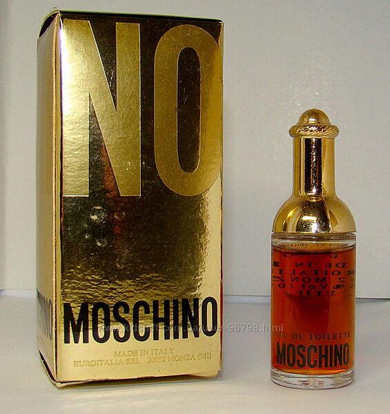 Мініатюра Moschino Moschino edt. Оригінал. Вінтаж