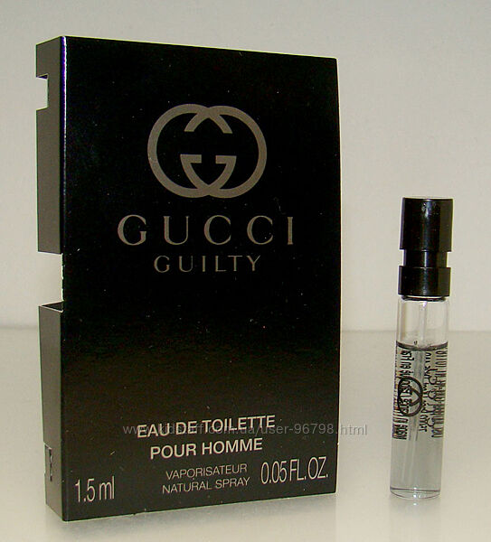 Пробник Gucci Guilty Pour Homme. Оригінал.
