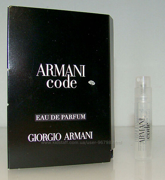 Пробник Giorgio Armani Armani Code Eau de Parfum. Оригінал.