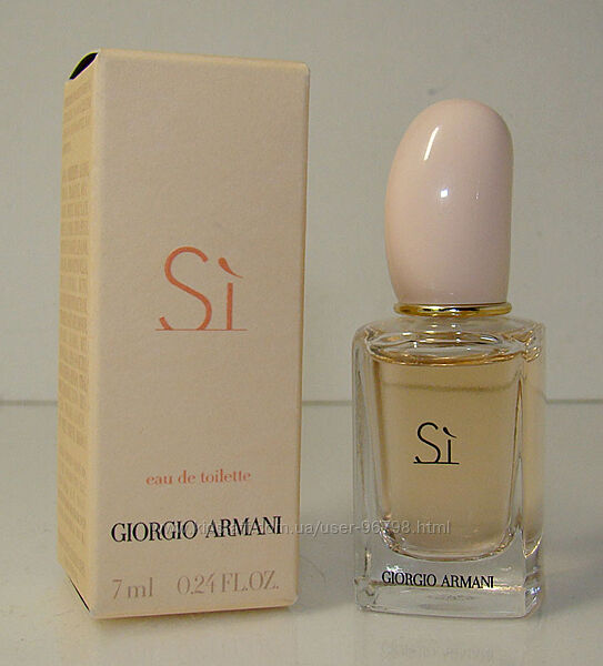 Мініатюра Giorgio Armani Si edt. Оригінал