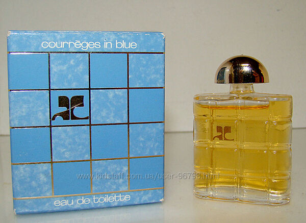 Мініатюра Courreges in Blue Courreges. Оригінал. Вінтаж.