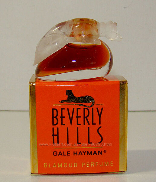 Духи Gale Hayman Beverly Hills 3 мл. Оригінал. Вінтаж