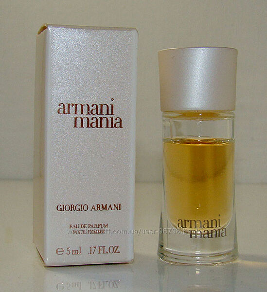 Мініатюра Giorgio Armani Mania Femme. Оригінал.