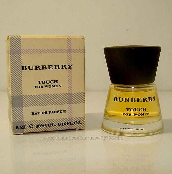 Мініатюра Burberry Touch for Women. Оригінал.