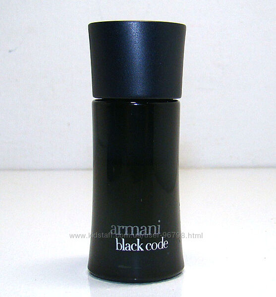 Мініатюра Giorgio Armani Black Code Pour Homme. Оригінал. 