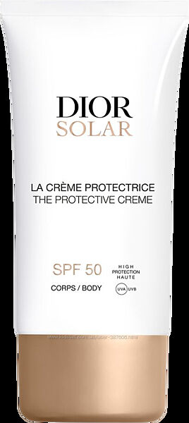 DIOR Solar The Protective Creme SPF 50 Сонцезахисний крем для тіла