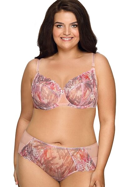 Женские трусики бразилиана Ava Pink Plumeria 1940/B, р. L