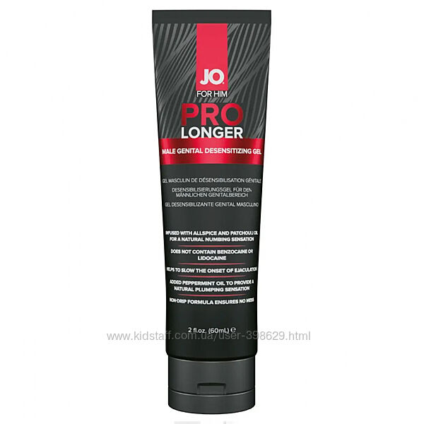 Пролонгирующий гель System JO Prolonger Gel 60 мл