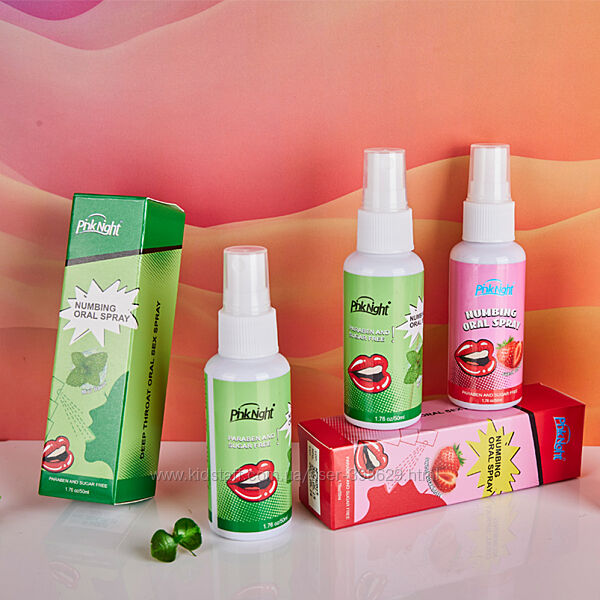 Спрей для глубокого минета PinkNight Numbing Oral Spray 50 ml