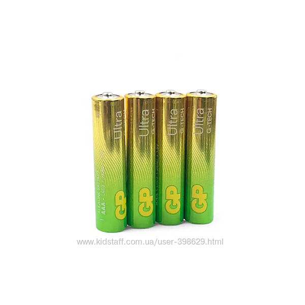 Батарейка щелочная GP Ultra Alkaline LR03 AAA