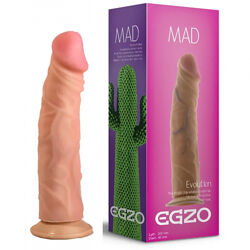 Фаллоимитатор EGZO Ciberskin D002  20,5 см х 4,5 см