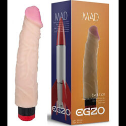 Вибратор EGZO Ciberskin VNS004  20,5 см х 4,2 см