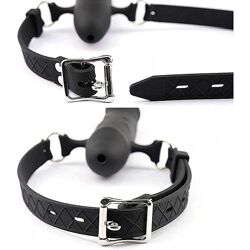 Страпон в рот силиконовый двусторонний UnionBond