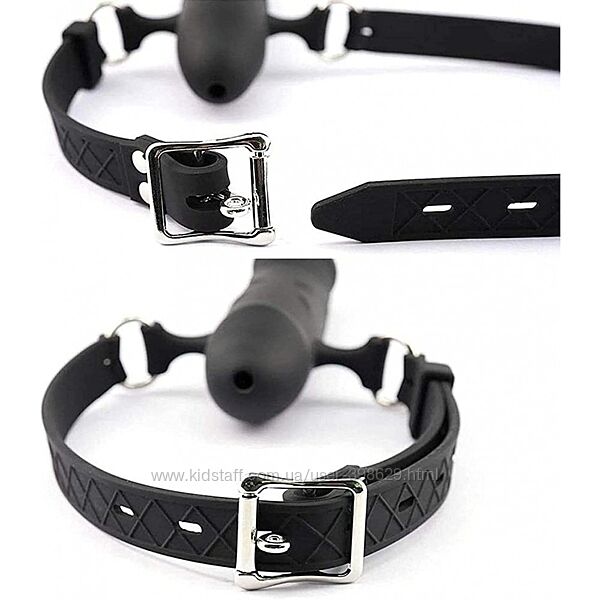 Страпон в рот силиконовый двусторонний UnionBond