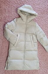 Куртка зимова пуховик Zara для дівчинки бу розмір 11-12, зріст 152 см