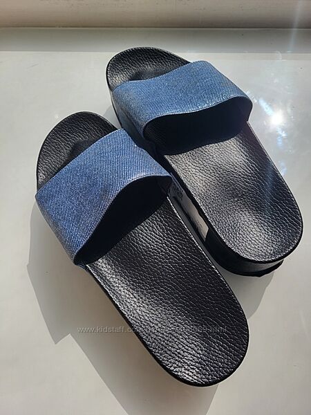 Нові шльопанці, платформа, босоніжки, шлепки, сабо, босоножки, джинс