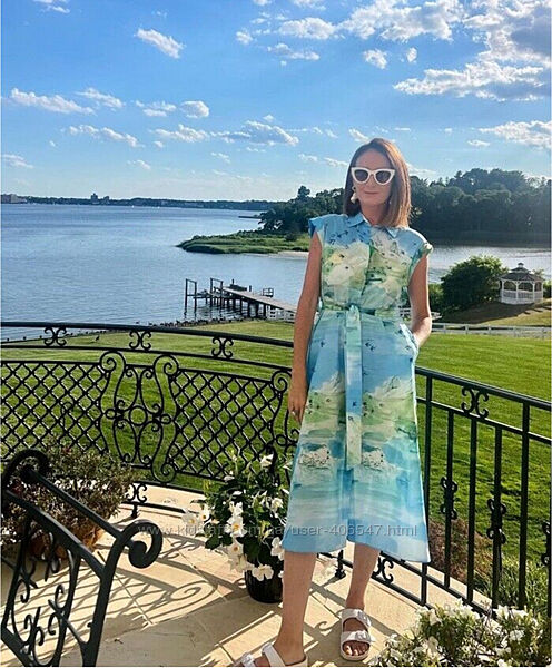 Шикарна сукня сарафан плаття zara xl, котон, на море, натуральна