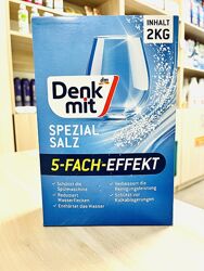 Сіль для посудомийної машини, 2 кг, Denkmit, Німеччина 
