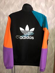 Флисовый свитшот adidas с высоким воротом