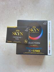 Презервативи Skyn Selection 35 шт  Skyn Supreme Feel у ПОДАРУНОК