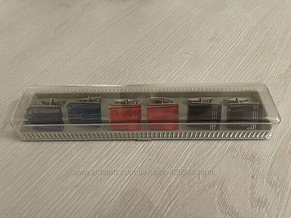 Запонки для сорочки  Набір 3 пари