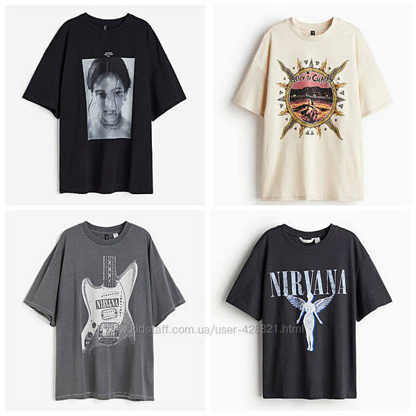  Женские футболки H&M. Оригинал. Новые.  ХС, С, М