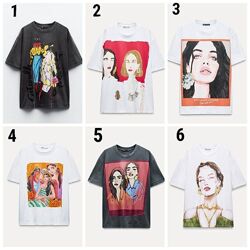 Футболки Zara. Оригінал. Нові. С, М, Л