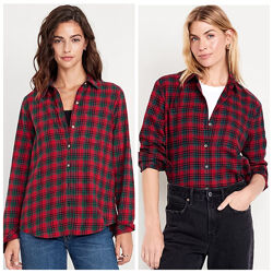 Жіночі фланелеві сорочки Old navy. Оригінал. Нові. С, М, Л