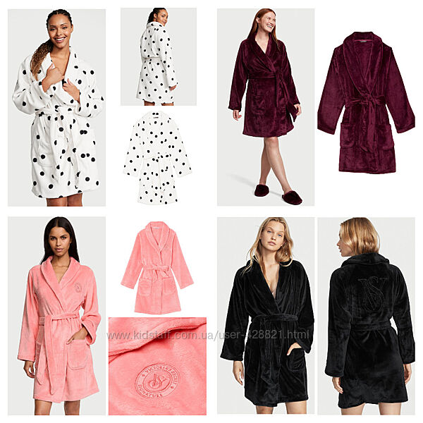 Теплі халати Victorias Secret. Оригінал. Нові. XS/S, M/L