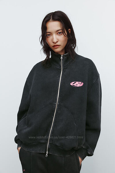 Жіночий бомбер світшот на блискавці Zara. Оригінал. Новий. 