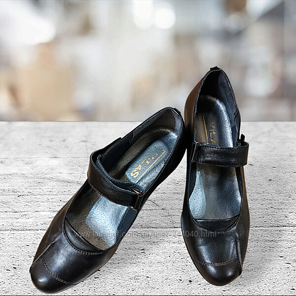 Туфлі шкіряні Мері Джейн