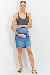 Джинсова спідниця H&M для вагітних, S
