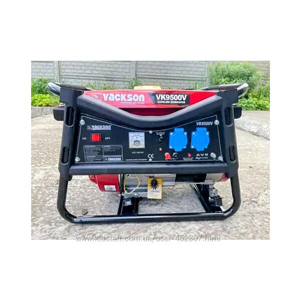 Генератор Vackson VK9500V бензиновий 3 кВт однофазний