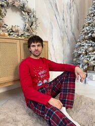 Парні чоловічі та жіночі піжами з начісом Cosy