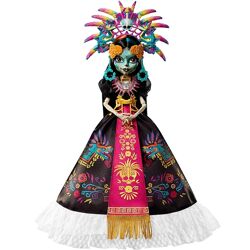 Лялька Скеліта Калаверас День Мертвих Monster High Skelita Calaveras JDR63