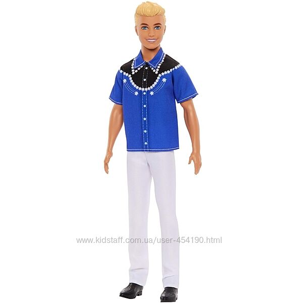 Кукла Барби Кен Игра с модой Вестерн 226 Barbie Fashionistas Ken HRH25