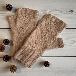 Мітенки з пуху норки 