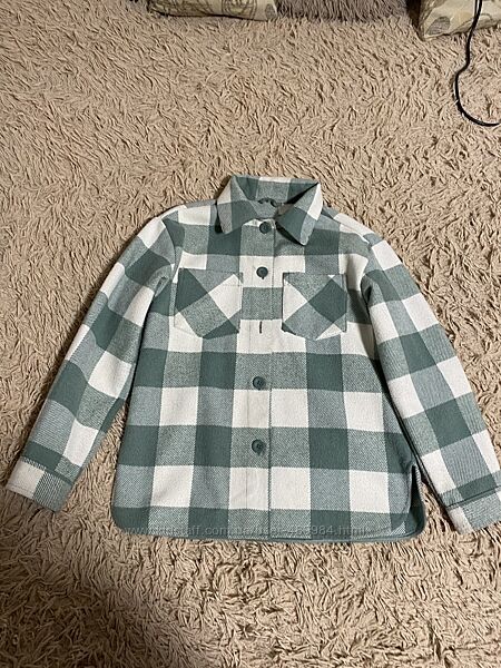 тепла рубашка в клітинку