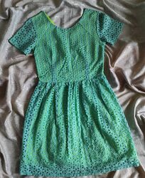 Сукня розмір 36 бавовна з прошвою