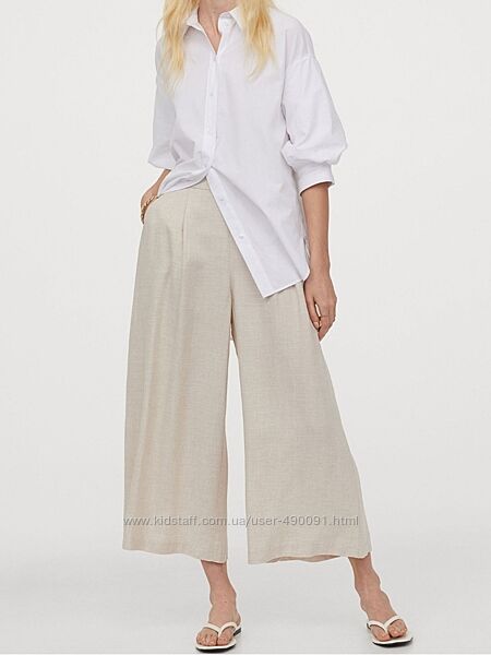 штани палаццо кюлоти H&M розмір M L