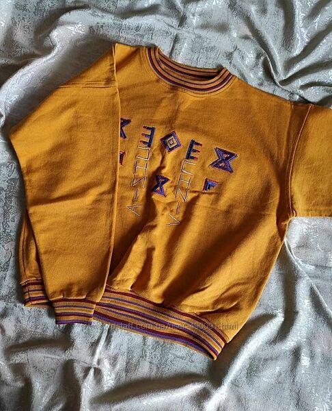 Світшот оверсайз розмір S бавовна